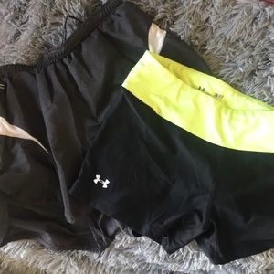 2 set of workout shorts